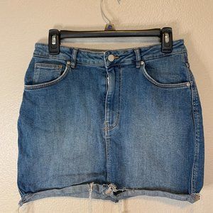 Zara Denim Mini Skirt